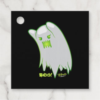 Boo Ghost Bats Spider Creepy Halloween Geschenkanhänger
