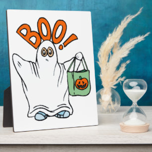 Boo Ghost Fotoplatte