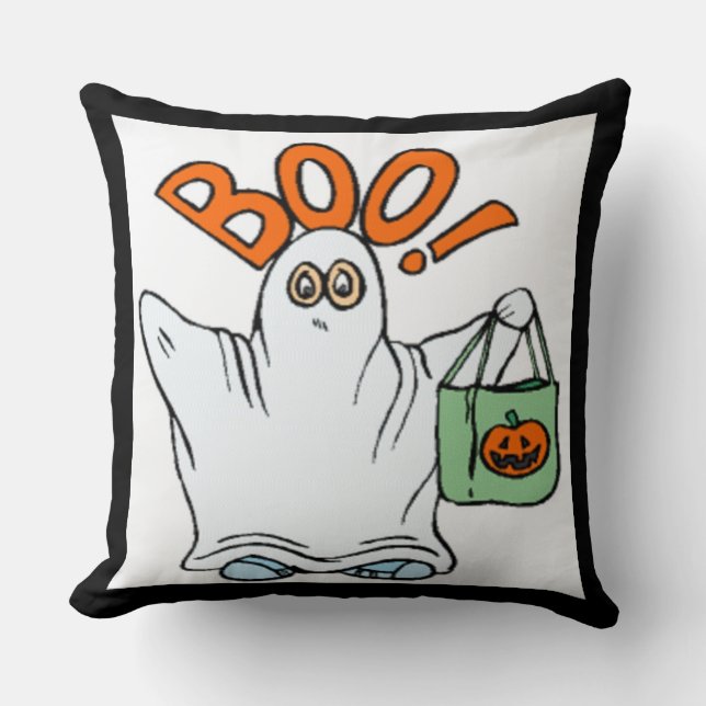 BOO ! GHOST KISSEN (Vorderseite)