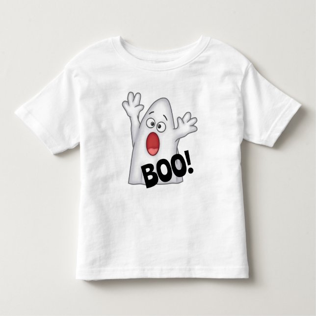 Boo Ghost Kleinkind T-shirt (Vorderseite)