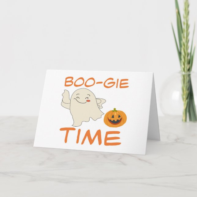 **BOO-GIE-ZEIT** HALLOWENAUSGABE MIT **YOU**-KARTE KARTE (Vorderseite)