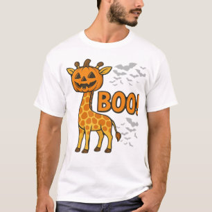 Boo-Giraffe-Halloween-Kostüm Giraffe-Liebhaber Gru T-Shirt