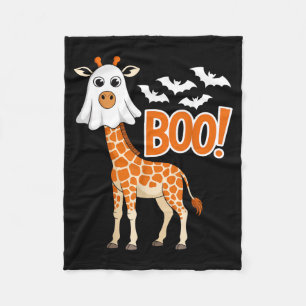Boo-Giraffen-Kostüm lustige Tierliebhaber Hallowee Fleecedecke