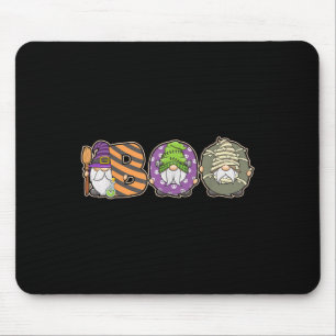 Boo Gnome Spooky Ghost Hexen Halloween-Kostüm Mousepad