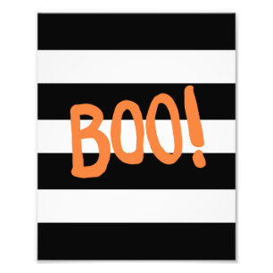 Boo! Halloween Art Print Fotodruck