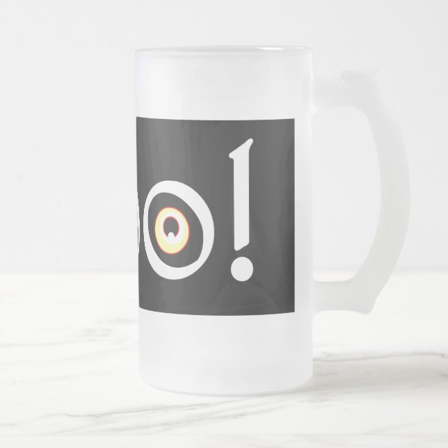 BOO Halloween Beer Tasse Halloween Cups & Brillen (Rechts)