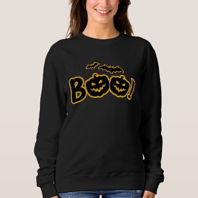 Boo Halloween   Boo Halloween Costume Sweatshirt (Vorderseite)