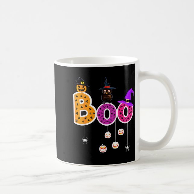 Boo Halloween Costume Sders Ghosts Pumkin &amp; Wi Kaffeetasse (Rechts)
