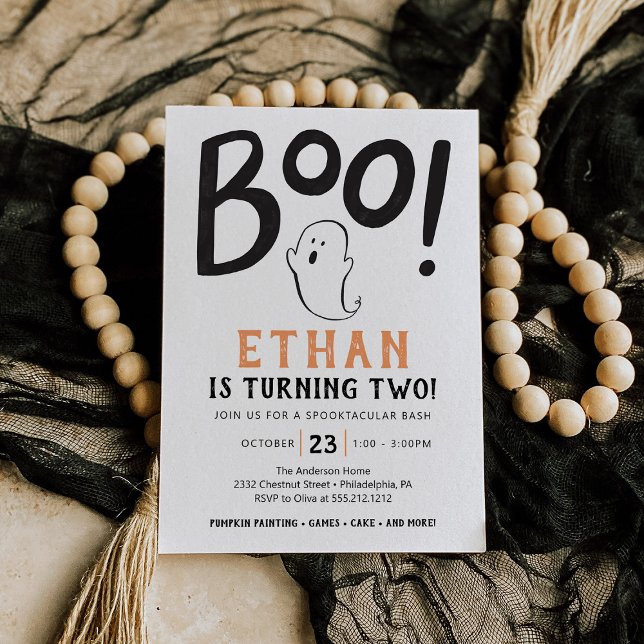 Boo! Halloween Einladung (Von Creator hochgeladen)