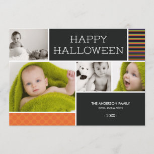 BOO! HALLOWEEN FOTOKARTEN KARTE