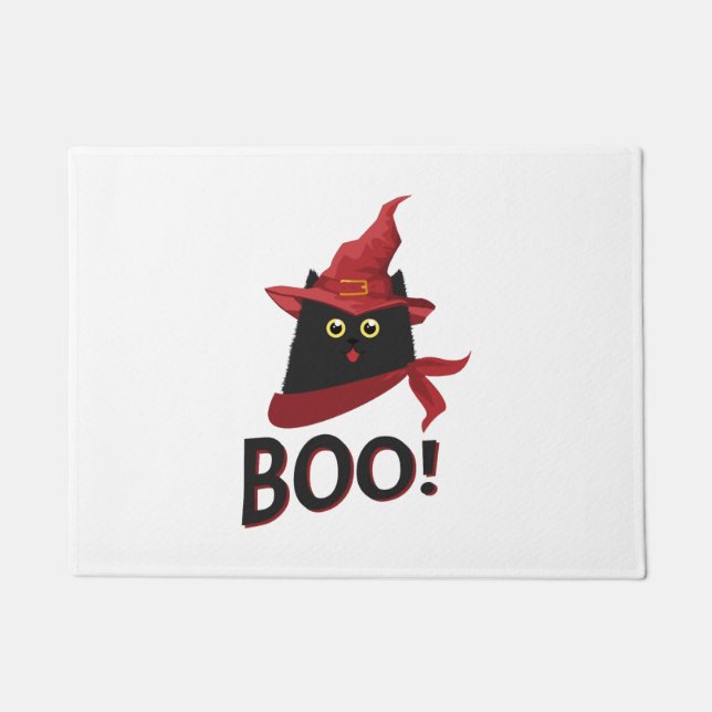 Boo Halloween Fußmatte (Vorderseite)