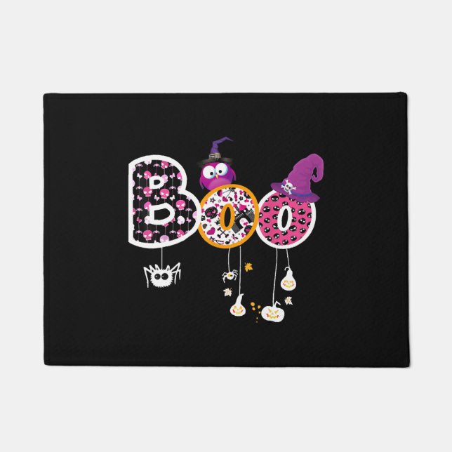 Boo Halloween Fußmatte (Vorderseite)