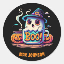 Boo! Halloween - Ghosive Ansammlung Orange Black