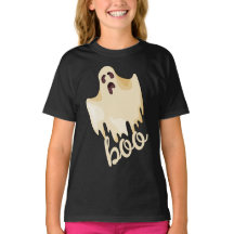 Boo, Halloween Ghost Personalisierter T - Shirt