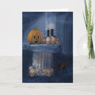 Boo! Halloween-Karte Karte