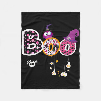 Boo Halloween Kostümspinnen Fleecedecke
