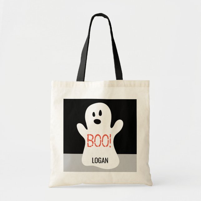 BOO Halloween Leckerei Bag Tragetasche (Vorne)