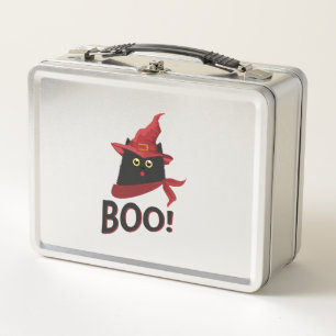 Boo Halloween Metall Brotdose
