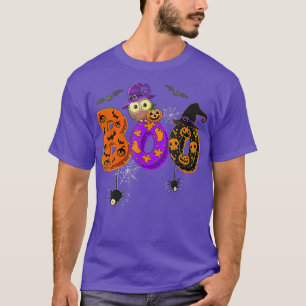 Boo-Halloween-Party-Spinnen und Hexenhut Pumpkin T-Shirt