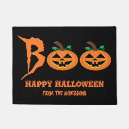 BOO! Halloween Pumpkin Doormat Fußmatte