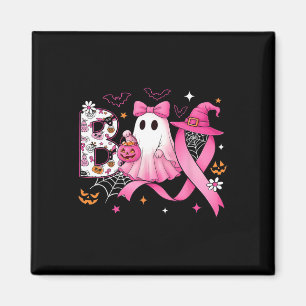 Boo Halloween Pumpkin rosa Band Rotzunge Brustknac Magnet