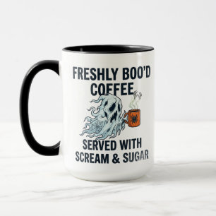 Boo Halloween-Scherz-Tasse - Gruseliger Kaffeebech Tasse