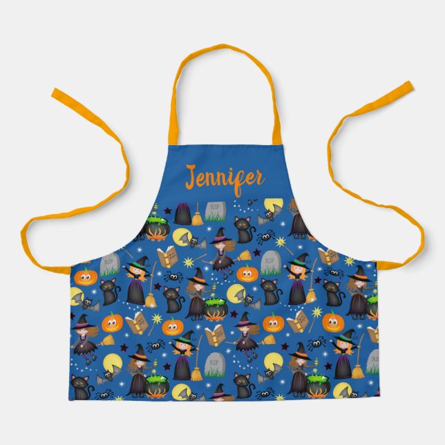 BOO! Halloween-Schürze Schürze (Vorderseite)