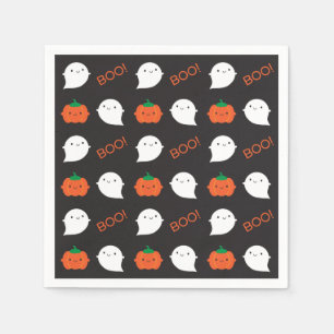 Boo! Halloween Serviette
