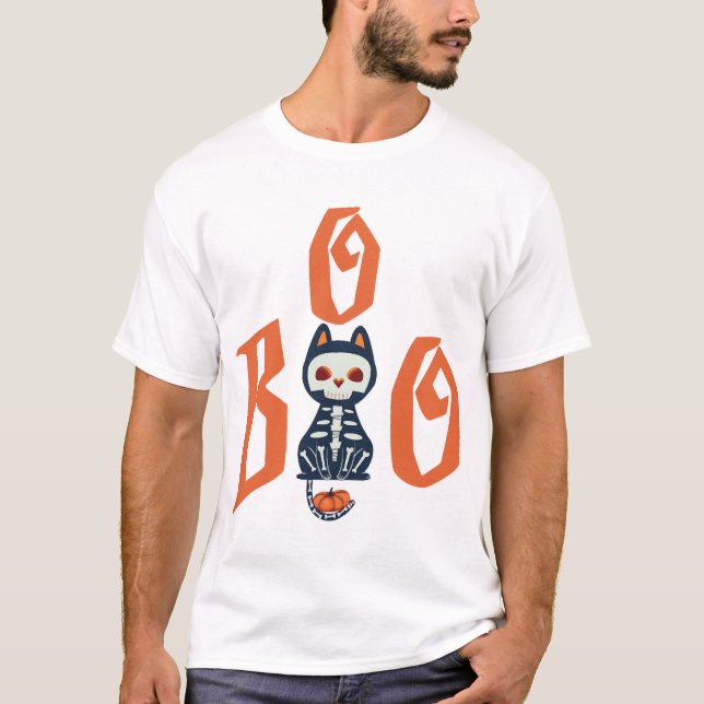 Boo Halloween T-Shirt (Vorderseite)