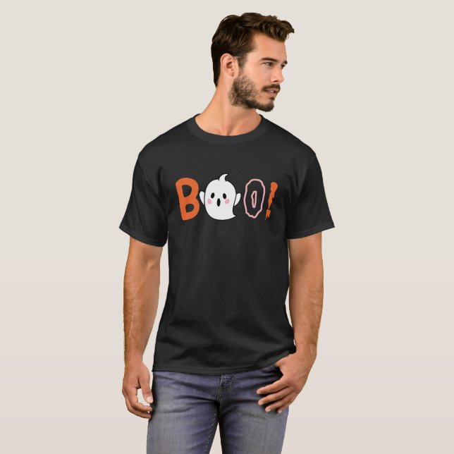 BOO! Halloween T-Shirt (Vorne ganz)
