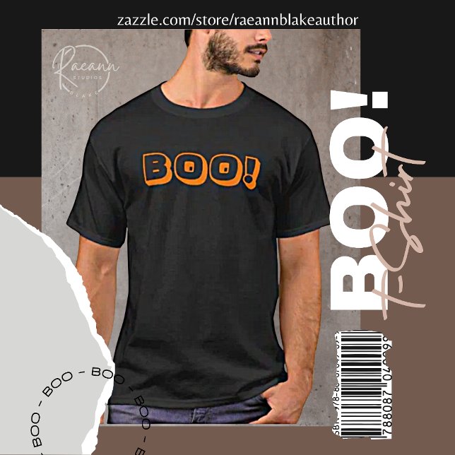 BOO! Halloween-T - Shirt (Von Creator hochgeladen)