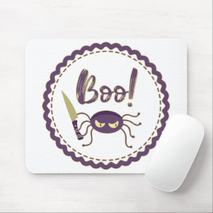 Boo! Halloween-T - Shirt Mousepad