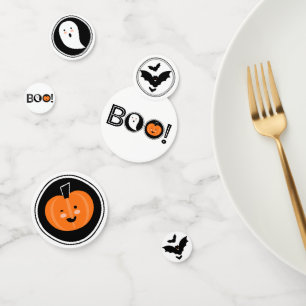 Boo! Halloween Table Confetti Konfetti