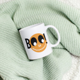 Boo Halloween Zweifarbige Tasse