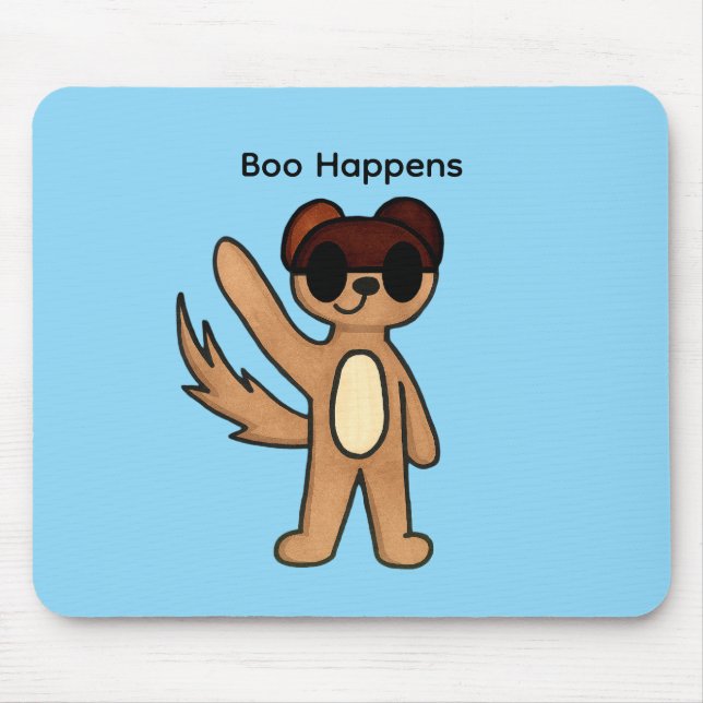 Boo Happens Mouse Pad Mousepad (Vorne)