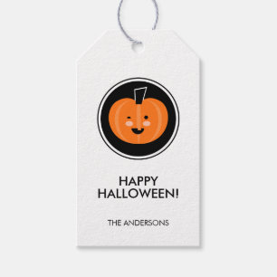 Boo! Happy Halloween-Geschenk-Tag Geschenkanhänger