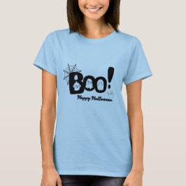 Boo! Happy Halloween Women T - Shirt