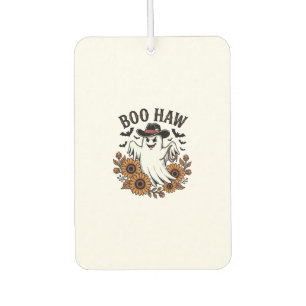 Boo Haw Cowboy Geist Sonnenblumen Fledermäuse Hall Autolufterfrischer