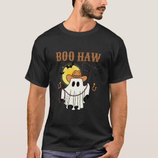 Boo Haw Gruselige Cowgirl Vibes Land Lustig Wester T-Shirt