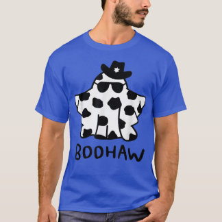 Boo Haw, Retro Boo Haw Ghost Cowbo Halloween T-Shirt