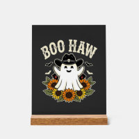 Boo Haw Western Halloween-Geisterdesign