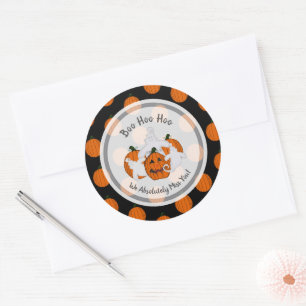 Boo Hoo Hoo Ghost Stickers