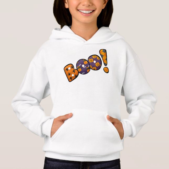 Boo! Hoodie (Vorderseite)