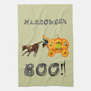 Boo Humble Horse Pumpkin Küchentuch