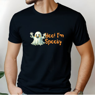Boo! Ich bin Spooky Geisterorange T-Shirt