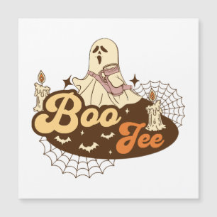 Boo-Jee Geist Halloween lustig Magnetkarte