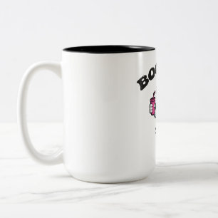 BOO-JEE-Geist – Lustiges Boujee-Halloween-Design Zweifarbige Tasse