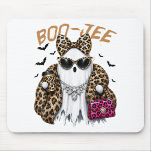 Boo-JEE Gespenst Leopard Kokette Halloween Mousepad