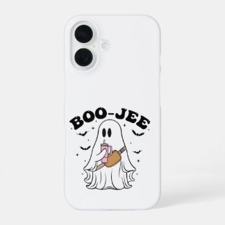BOO-JEE Ghost Halloween Cute Phone Case iPhone 16 Hülle