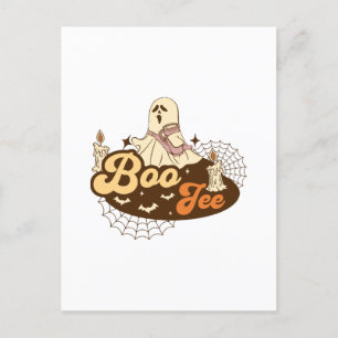 Boo-Jee Ghost Halloween lustig Postkarte